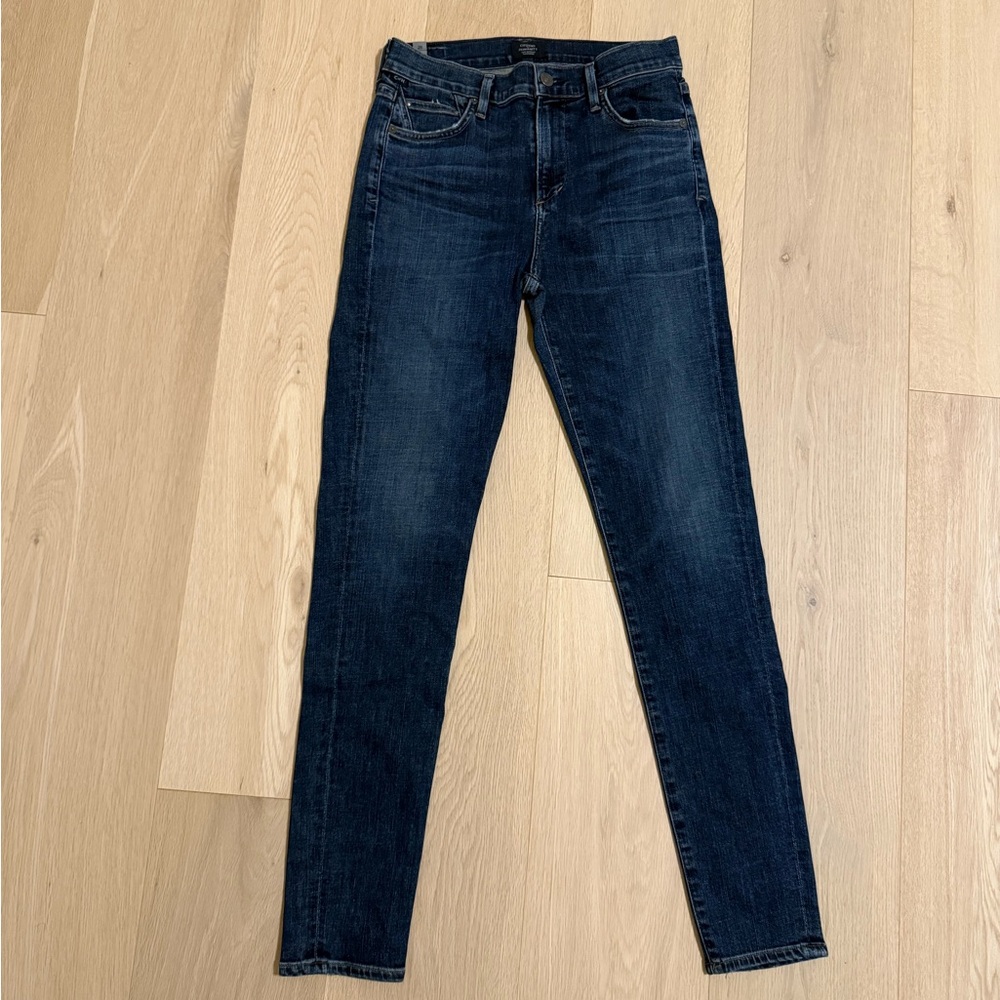 Citizens Of Humanity Rocket Dark Blue Skinny Jeans